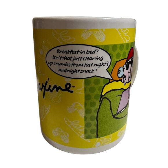 Hallmark Maxine Cartoon Double Sided Graphic Coffee Cup - Picture 4 of 5